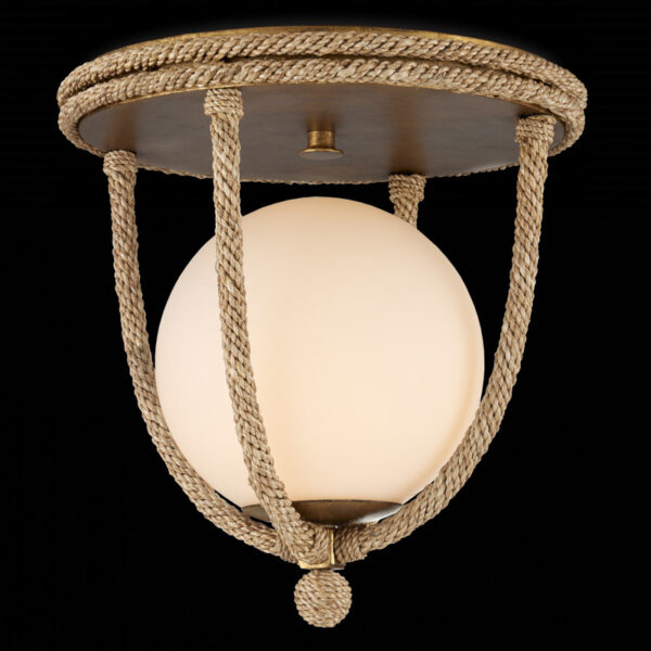 Currey Passageway Rope Flush Mount 9999 0069