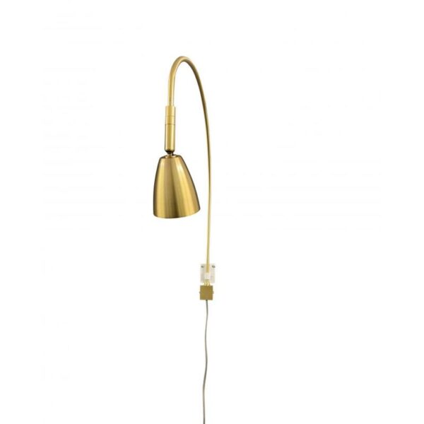 House of Troy Advent Arch LED Natural Brass Plug In Picture Light (GU10 LED Included) AALED NTB