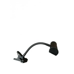 House of Troy Battery Clip On 7" Black Textured LED Light Clip On Surfaces Up To 1 3/ 8" BCLED7 BLK