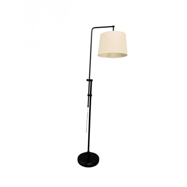 House of Troy Crown Point Adjustable Downbridge Floor Lamp CR700 BLK