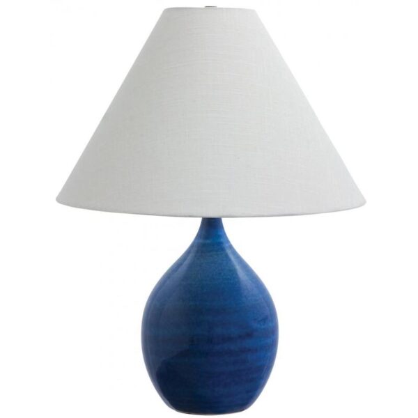 House of Troy Scatchard Stoneware Table Lamp GS300 BG