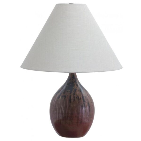 House of Troy Scatchard Stoneware Table Lamp GS300 DR