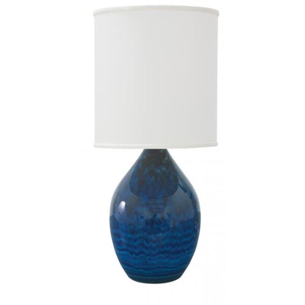 House of Troy Scatchard Stoneware Table Lamp GS301 SBR