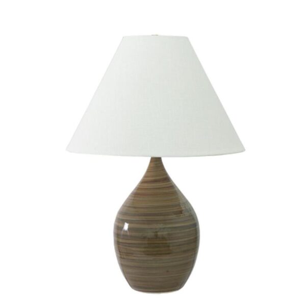 House of Troy Scatchard Stoneware Table Lamp GS400 WG