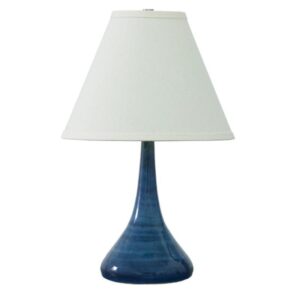 House of Troy Scatchard Stoneware Table Lamp GS802 BG