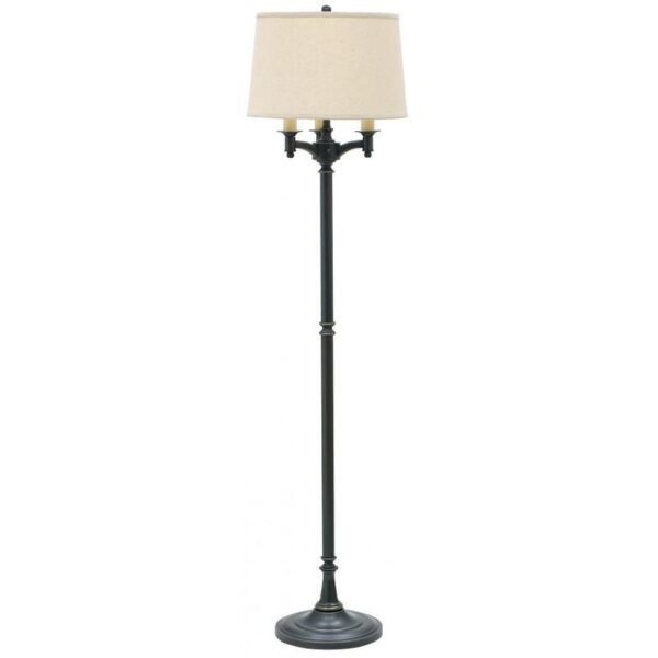 House of Troy Lancaster Six Way Floor Lamp L800 OB