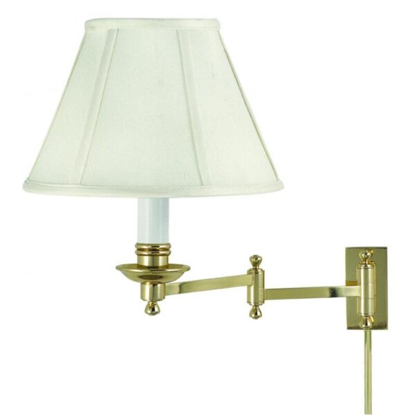 House of Troy Library Wall Swing Arm Lamp LL660 PB