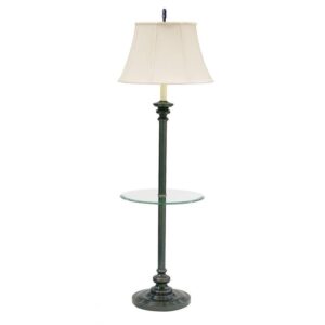 House of Troy Newport Floor Lamp with Glass Table N602 OB
