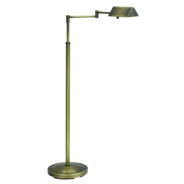 House of Troy Pinnacle Adjustable Halogen Floor Lamp PIN400 AB