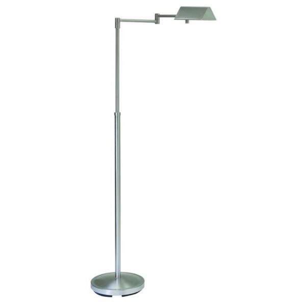 House of Troy Pinnacle Adjustable Halogen Floor Lamp PIN400 SN