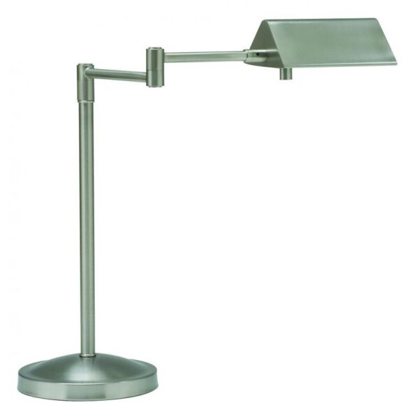 House of Troy Pinnacle Halogen Swing Arm Desk Lamp PIN450 SN