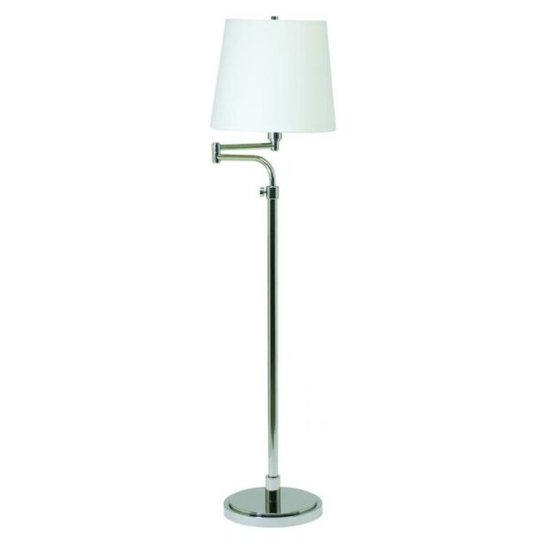 House of Troy Townhouse Adjustable Swing Arm Floor Lamp TH700 PN