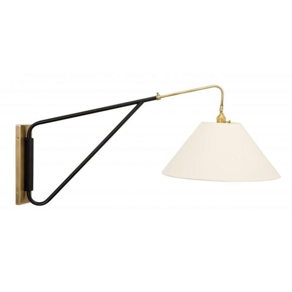 House of Troy Wall Swing Arm Wall Lamp WS731 ABBLK
