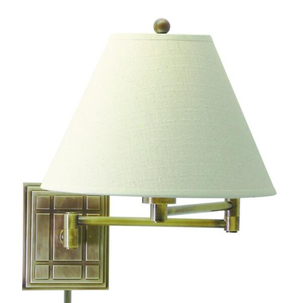 House of Troy Swing Arm Wall Lamp WS750 AB