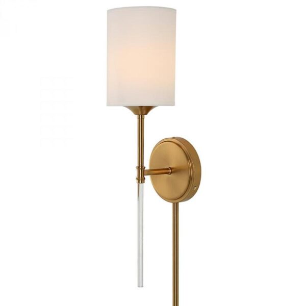 Uttermost Awyr 1 Light Brass Sconce 22579