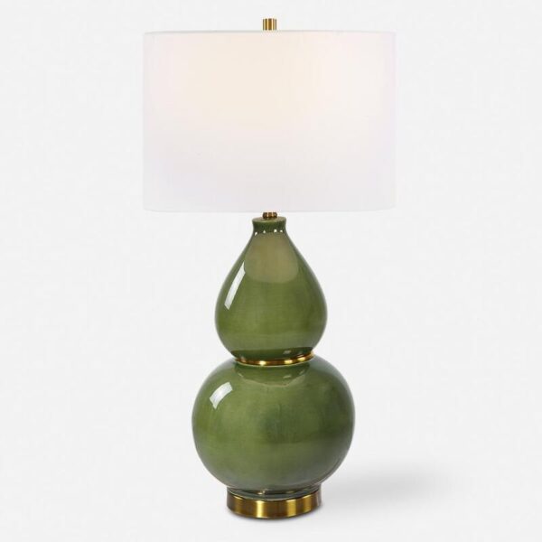 Uttermost Gourd Green Table Lamp 30203 1