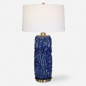 Uttermost Zade Blue Table Lamp 30221 1