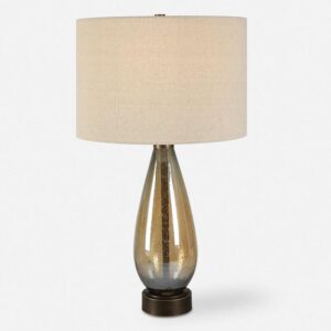 Uttermost Baltic Teardrop Glass Table Lamp 30230