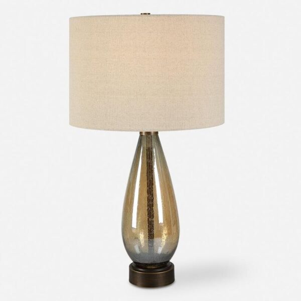 Uttermost Baltic Teardrop Glass Table Lamp 30230