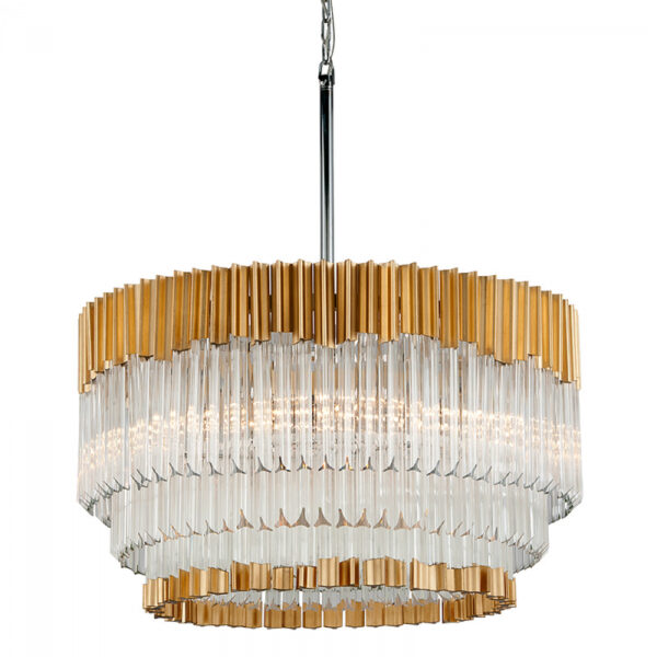 Corbett Charisma Chandelier 220 48 GL SS