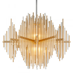 Corbett Theory Chandelier 238 43 GL SS