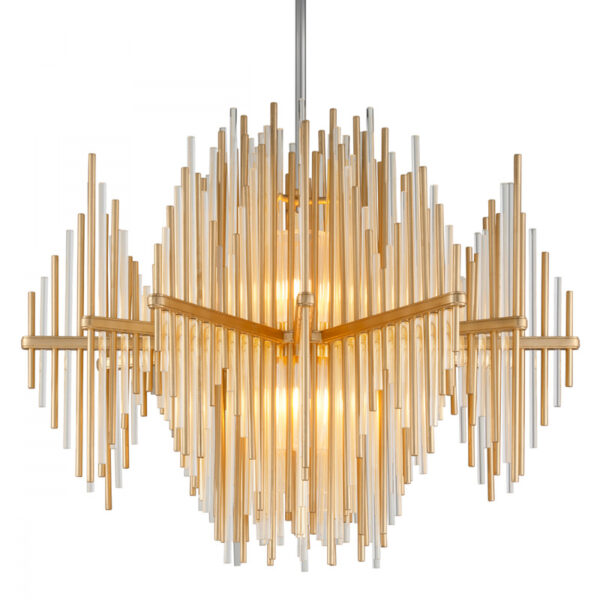 Corbett Theory Chandelier 238 43 GL SS