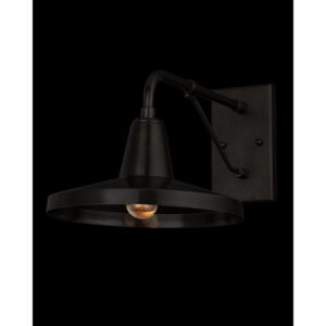 Currey Mariner Black Outdoor Wall Sconce 5500 0056