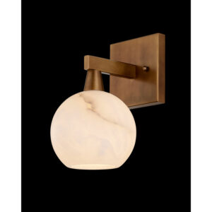 Currey Bombelles Brass Bath Wall Scon 5800 0041