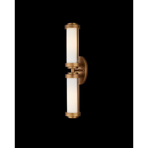 Currey Bowland Brass Bath Wall Sconce 5800 0044