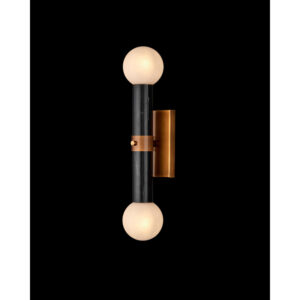 Currey Beatrix Black Bath Wall Sconce 5800 0046