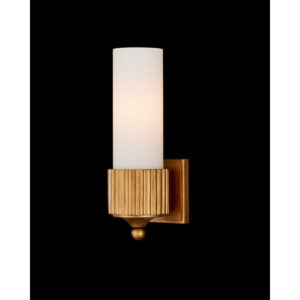 Currey Bryce Gold Bath Wall Sconce 5800 0049