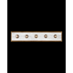 Currey Berdine Large Brass Wall Sconce 5800 0055