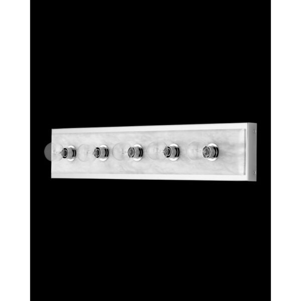 Currey Berdine Large Nickel Wall Sconce 5800 0057