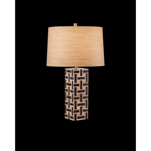 Currey Aarna Black Table Lamp 6000 0954