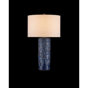 Currey Fairmont Dark Blue Table Lamp 6000 0991