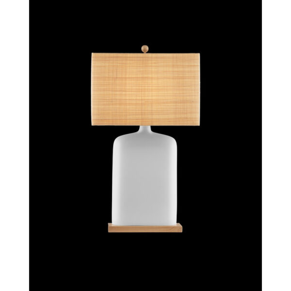 Currey Musing White Table Lamp 6000 0998