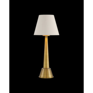 Currey Saunter Brass Cordless Table Lamp 6700 0003