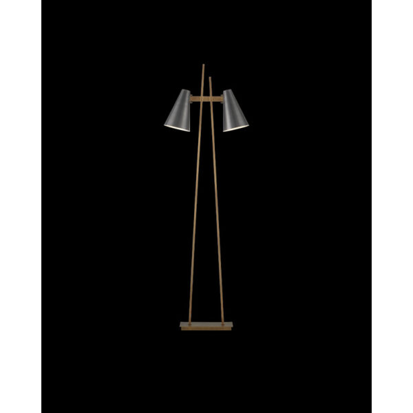 Currey Duet Floor Lamp 8000 0163