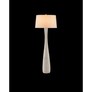 Currey Edwell Whitewash Floor Lamp 8000 0165