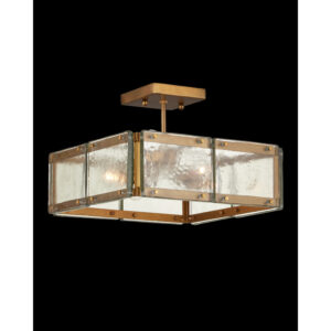 Currey Countervail Square Semi Flush 9000 1196