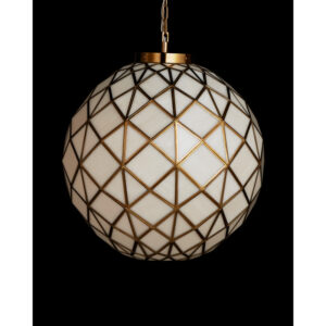 Currey Polyhedron Medium Pendant 9000 1232