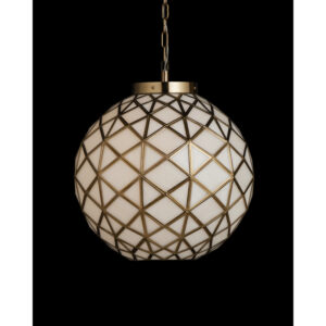 Currey Polyhedron Small Pendant 9000 1233