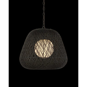 Currey Osbert Black Pendant 9000 1243