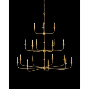 Currey Nottaway Grande Gold Chandelier 9000 1255