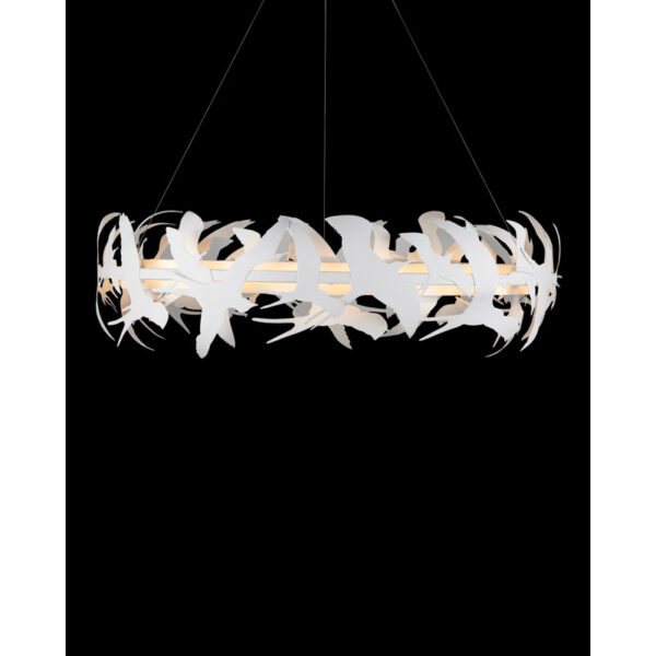 Currey Tijereta White Chandelier 9000 1262