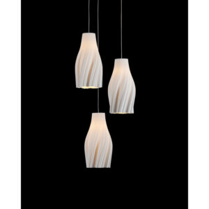 Currey Posh 3 Light Round Multi Drop Pendant 9000 1271