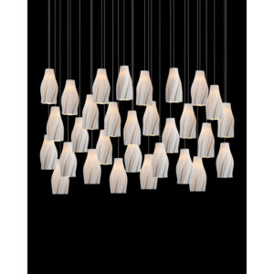 Currey Posh 30 Light Linear Multi Drop Pendant 9000 1275