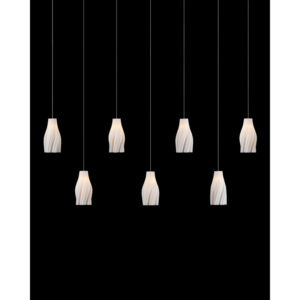 Currey Posh 7 Light Linear Multi Drop Pendant 9000 1277