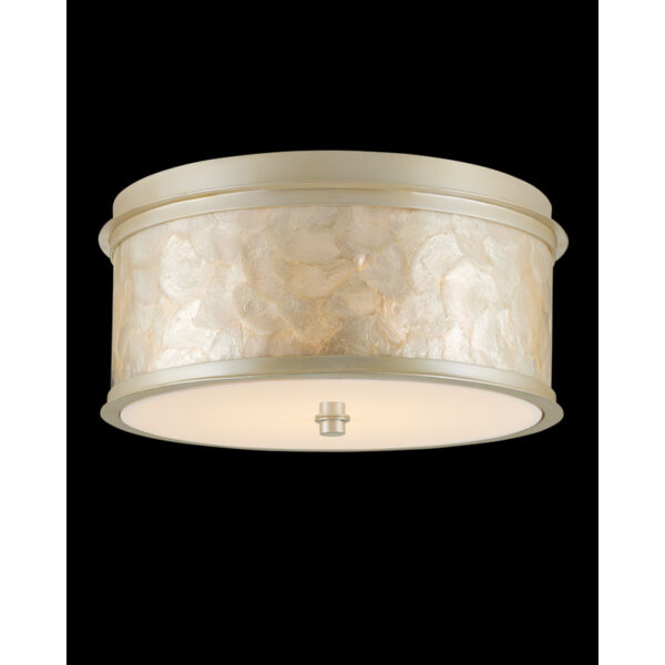 Currey Neith Sea Pearl Flush Mount 9999 0064