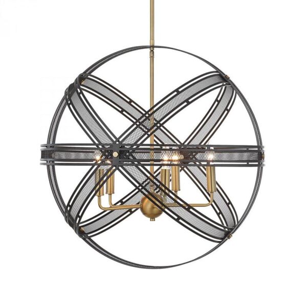 Uttermost Spherical 5 Light Pendant 21606